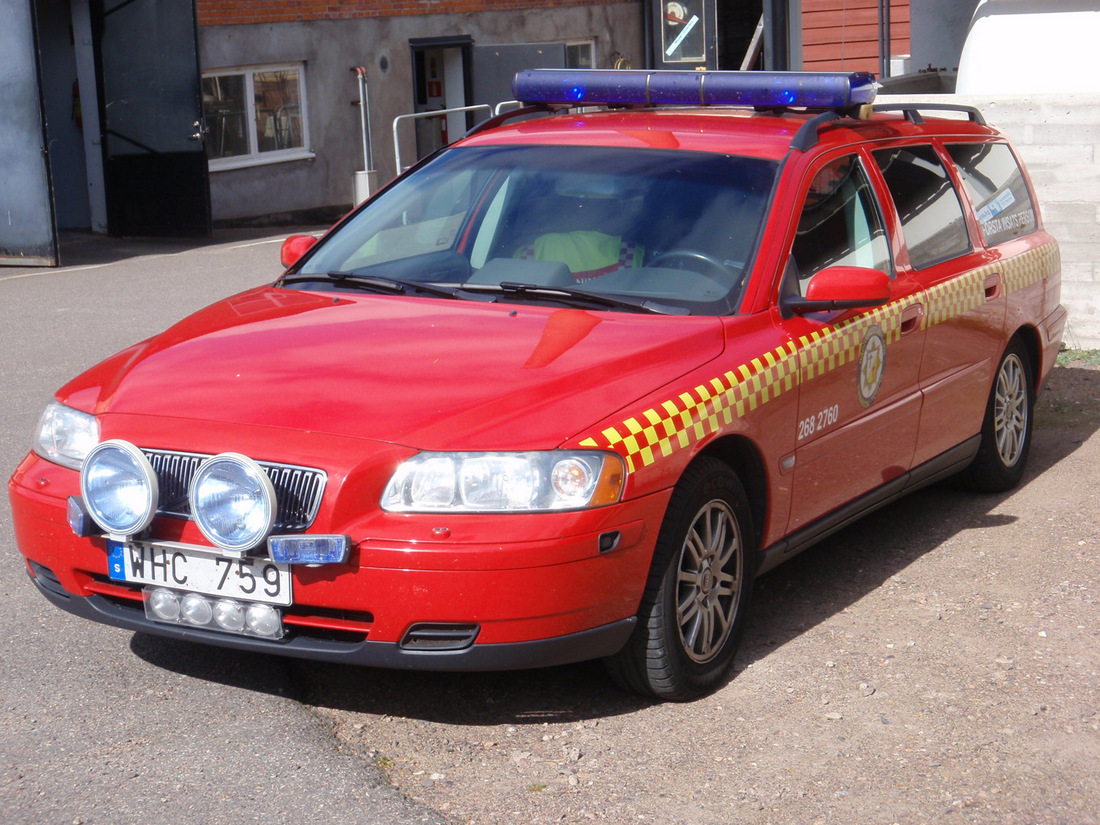 Fire Chief's Vehicle.